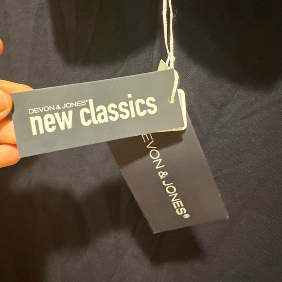 NWT Devon & Jones Supima Cotton New Classics Performance Half Zip Women’s Top ,M - Picture 11 of 11